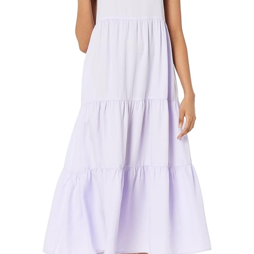 Elegant Lavender Maxi Dress